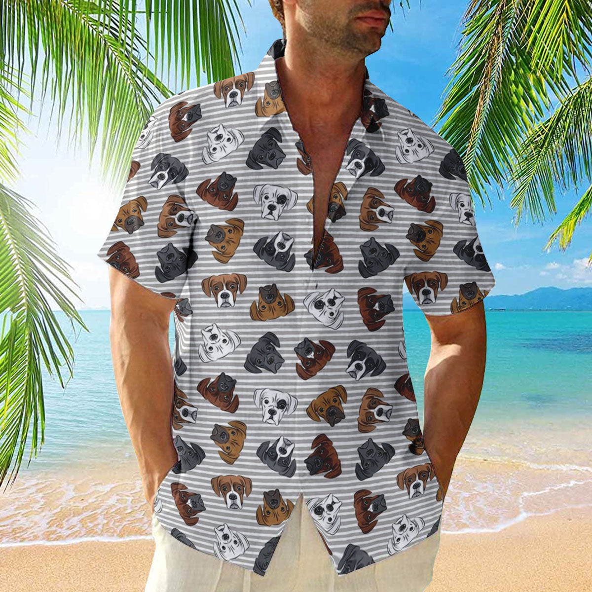 Boxer Dog Hawaii Shirt 4 Ha108444