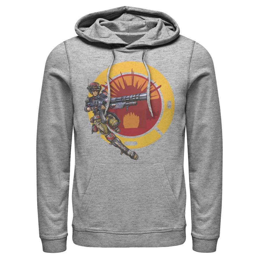 Borderlands 3 Men’s Moze Battle Emblem  Lightweight Hoodie