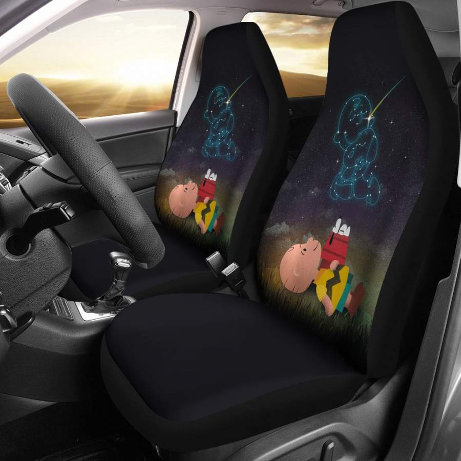 Snoopy Friends Forever Seat Covers EmprintsTOP