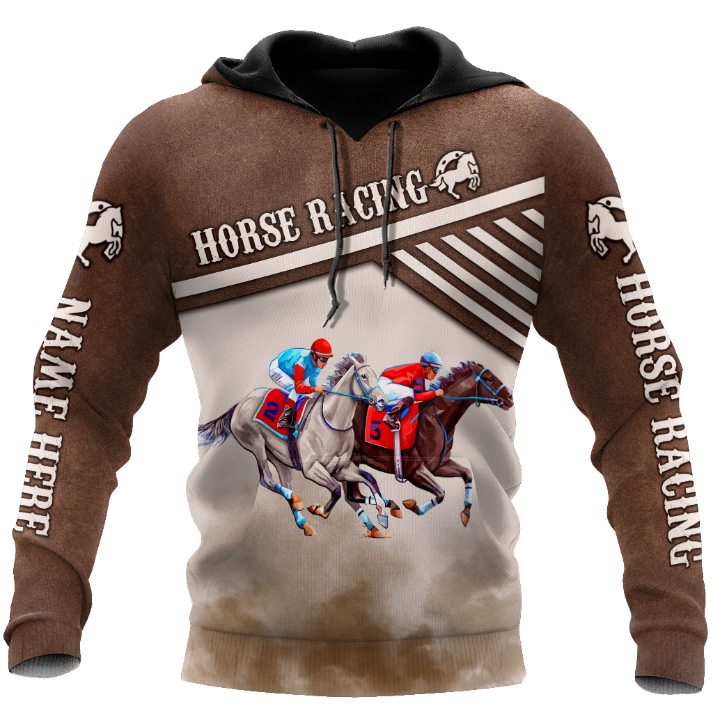 Personalized Name Horse Racing 3D All Over Printed Unisex Shirts TNA24042104