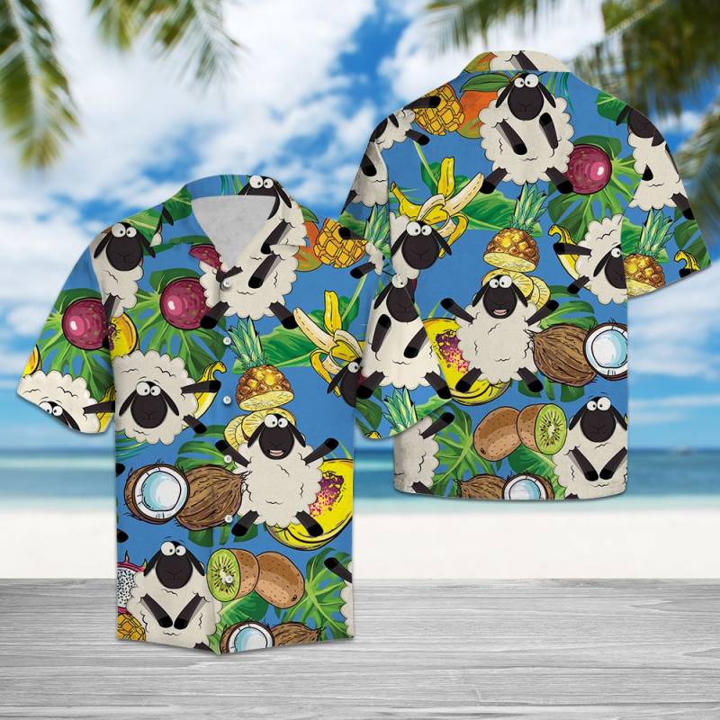 Sheep Love Fruit Hawaiian Shirt Ha76573