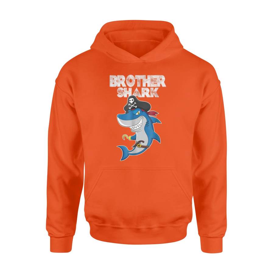 Brother Pirate Shark Halloween Matching Family Hoodie