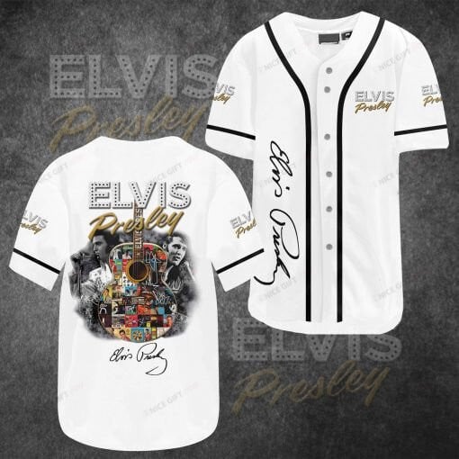Elvis Presley Baseball Jersey Bbj-N5G6