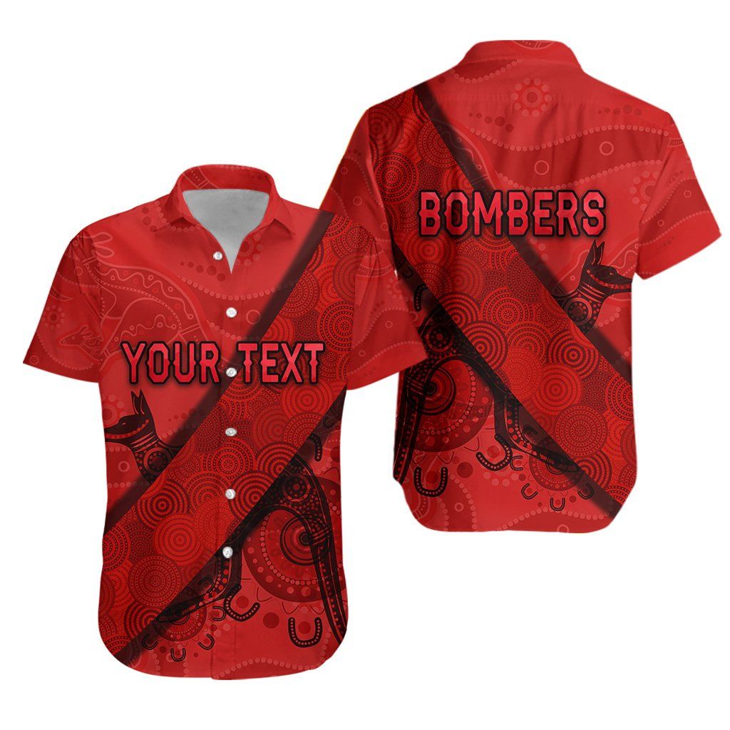 Essendon Hawaii Shirt Indigenous Bombers Red Ha85395