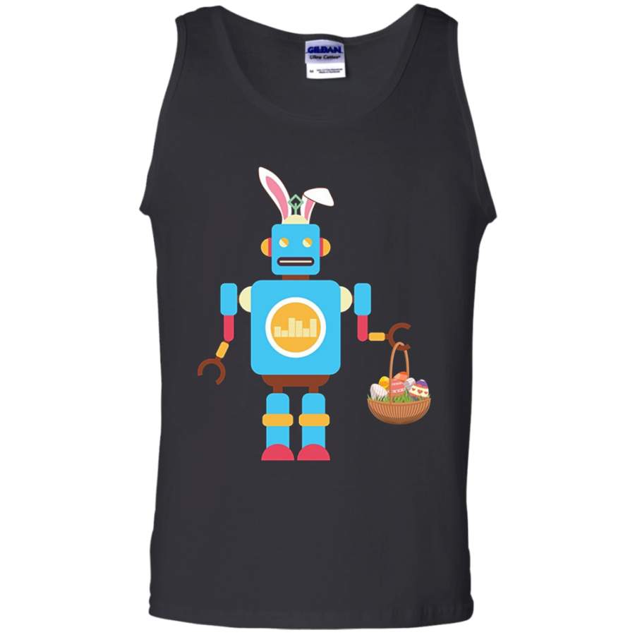 Robot Easter Bunny Funny – for Boys Girls Women Men Tank Top – Teeever.com