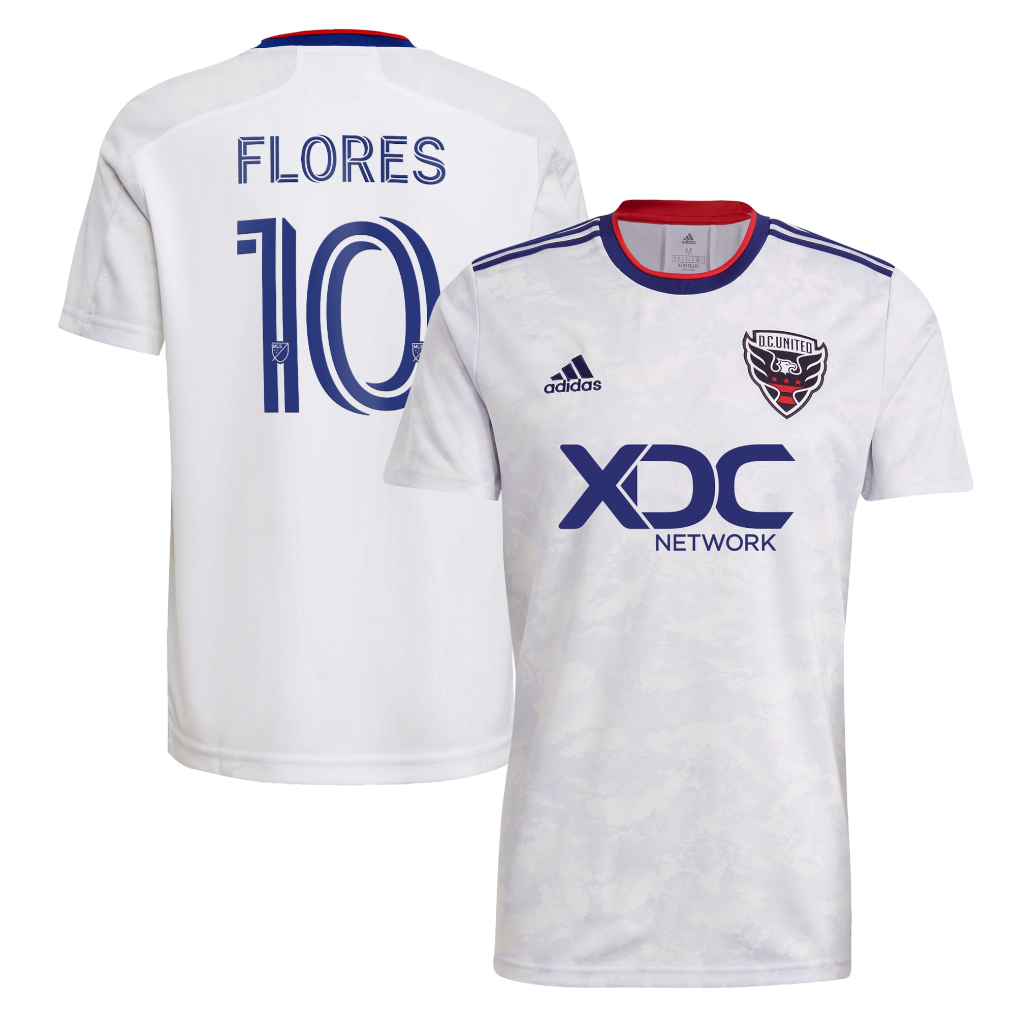 Edison Flores D.C. United 2022 The Marble Replica Player Jersey – White