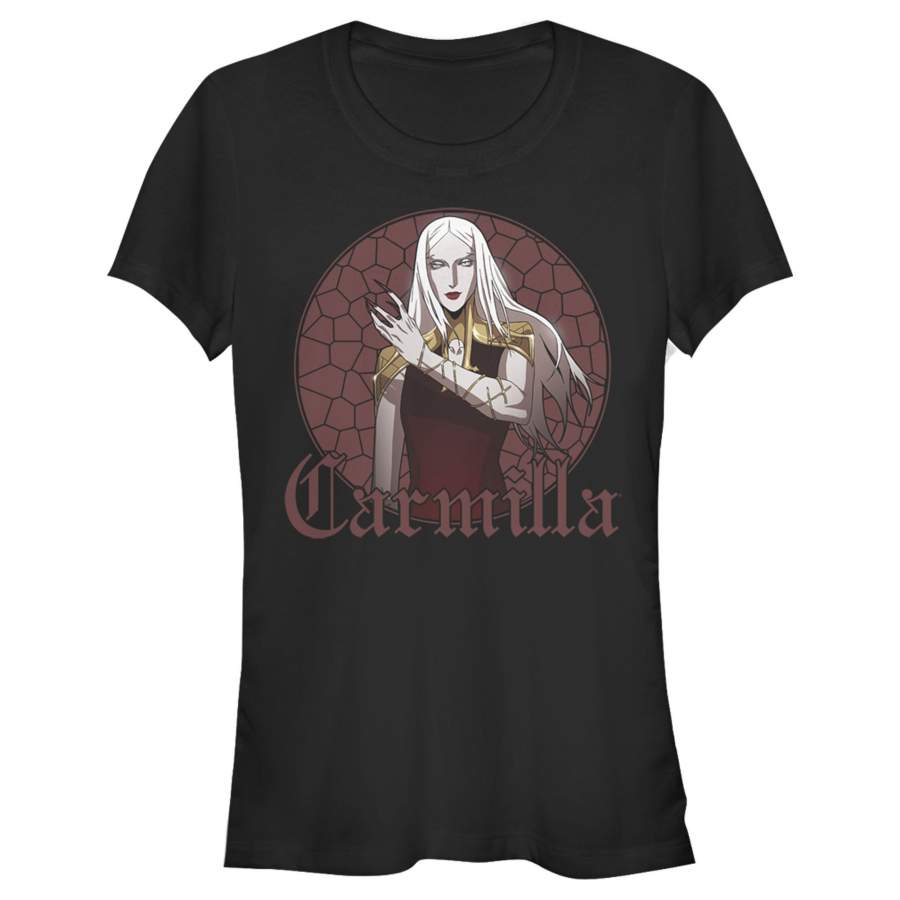 Castlevania Junior’s Carmilla Glass Frame  T Shirt