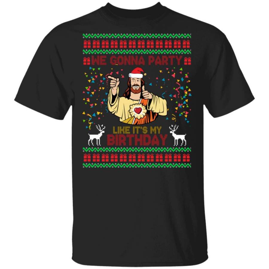 We Gonna Party Like It’s My Birthday Christmas Sweater