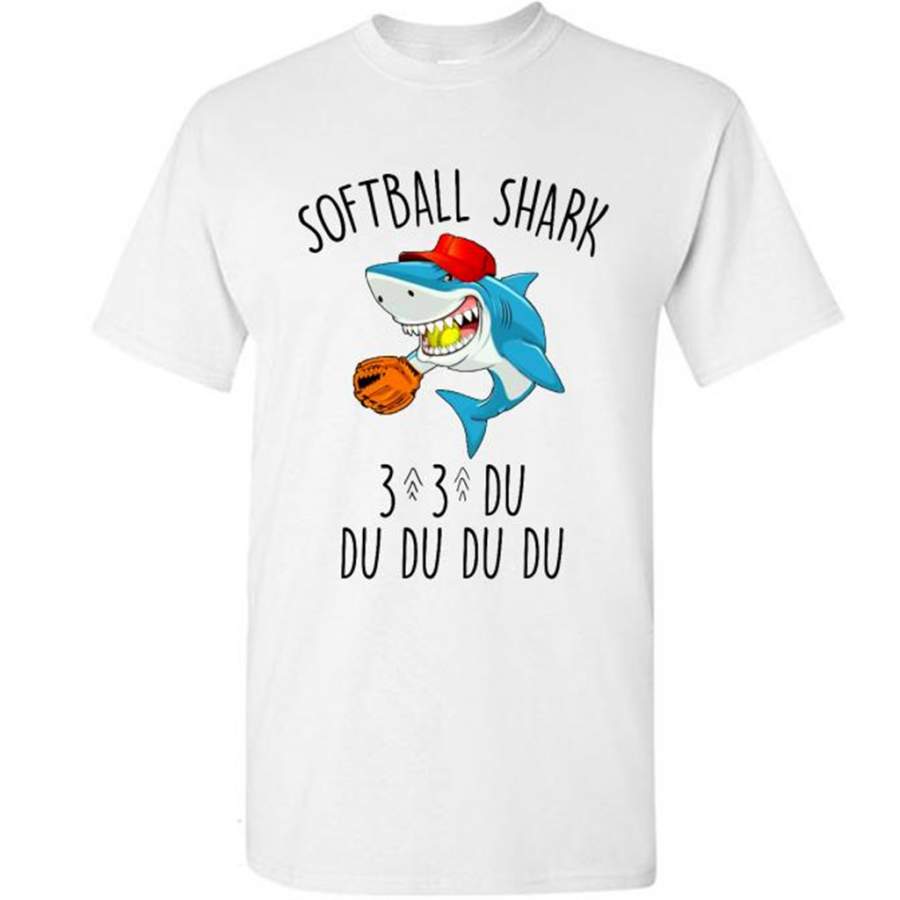 Softball Shark Du Du Du W – Gildan Short Sleeve Shirt