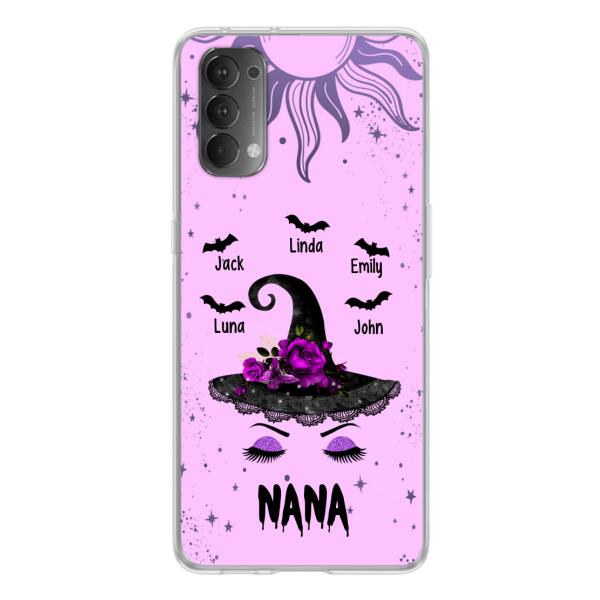 Personalized Mother Witch Phone Case – Upto 5 Kid’S Name – Best Gift For Mother – 
 Grandma,Gigi,Nana,Mama,Gigi