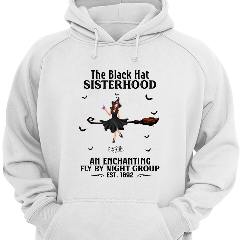 Personalized The Black Hat Sisterhood, Halooween Customized Hoodie – Trending Personalized