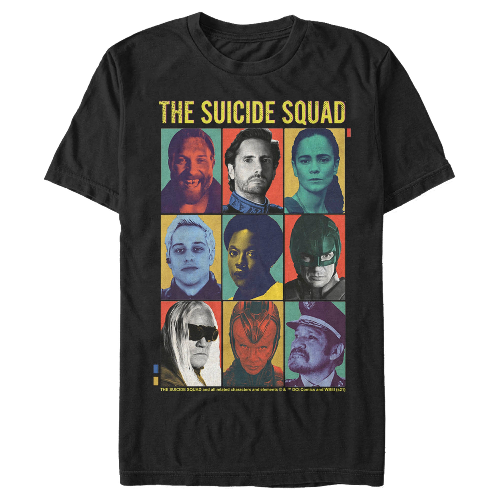 The Suicide Squad Men’S Character Boxes  T-Shirt