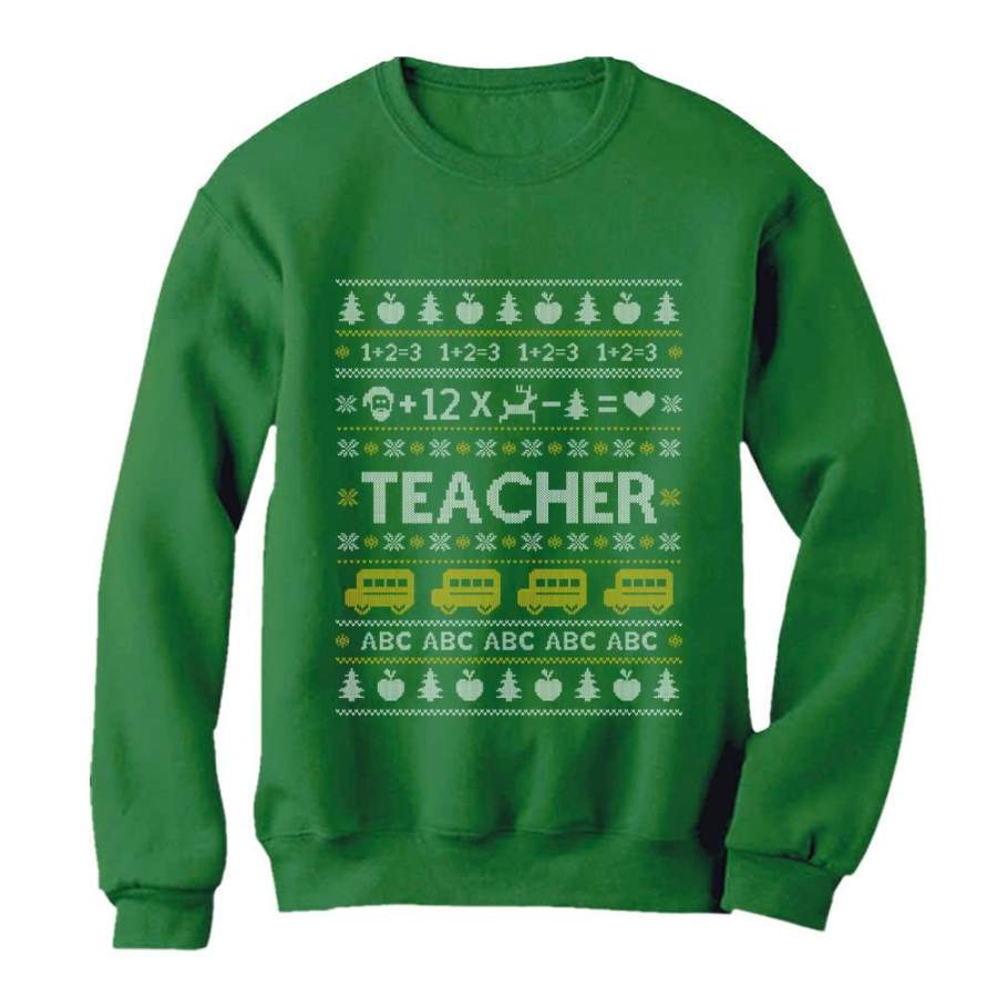 Teacher Ugly Christmas Sweatshirt