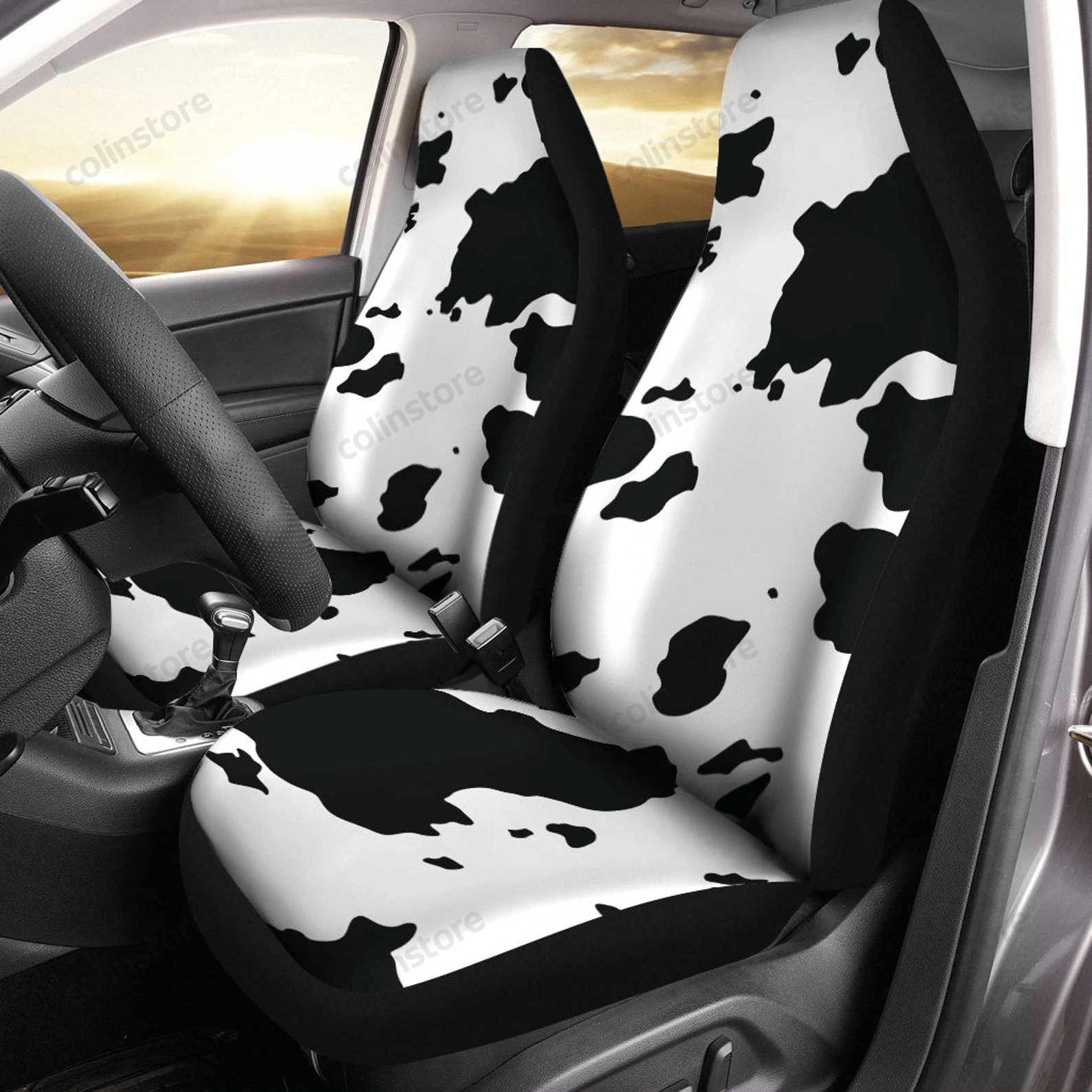 Cow Print Car Seat Covers | Seat Cover For Car | Car Seat Protector