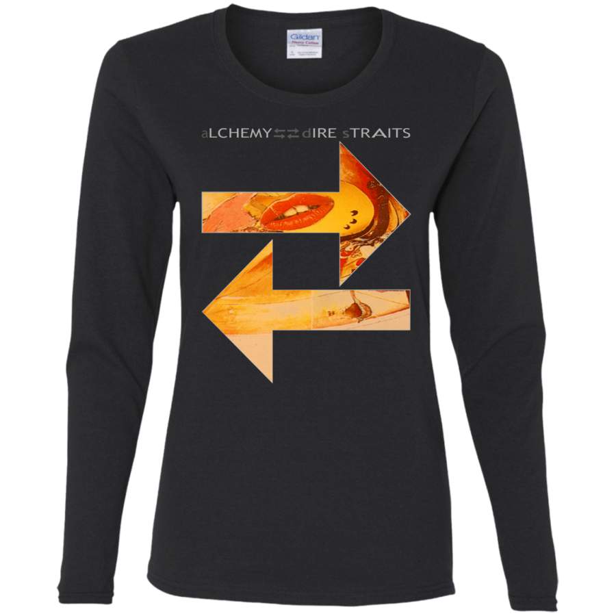 AGR Dire Straits Alchemy Ladies’ Cotton LS T-Shirt