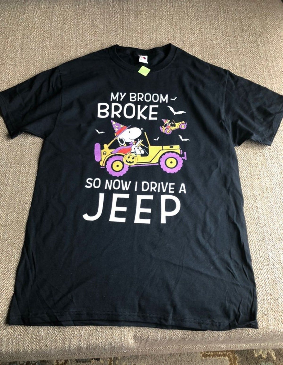 Haha Witch Funny Snoopy Jeep Shirt