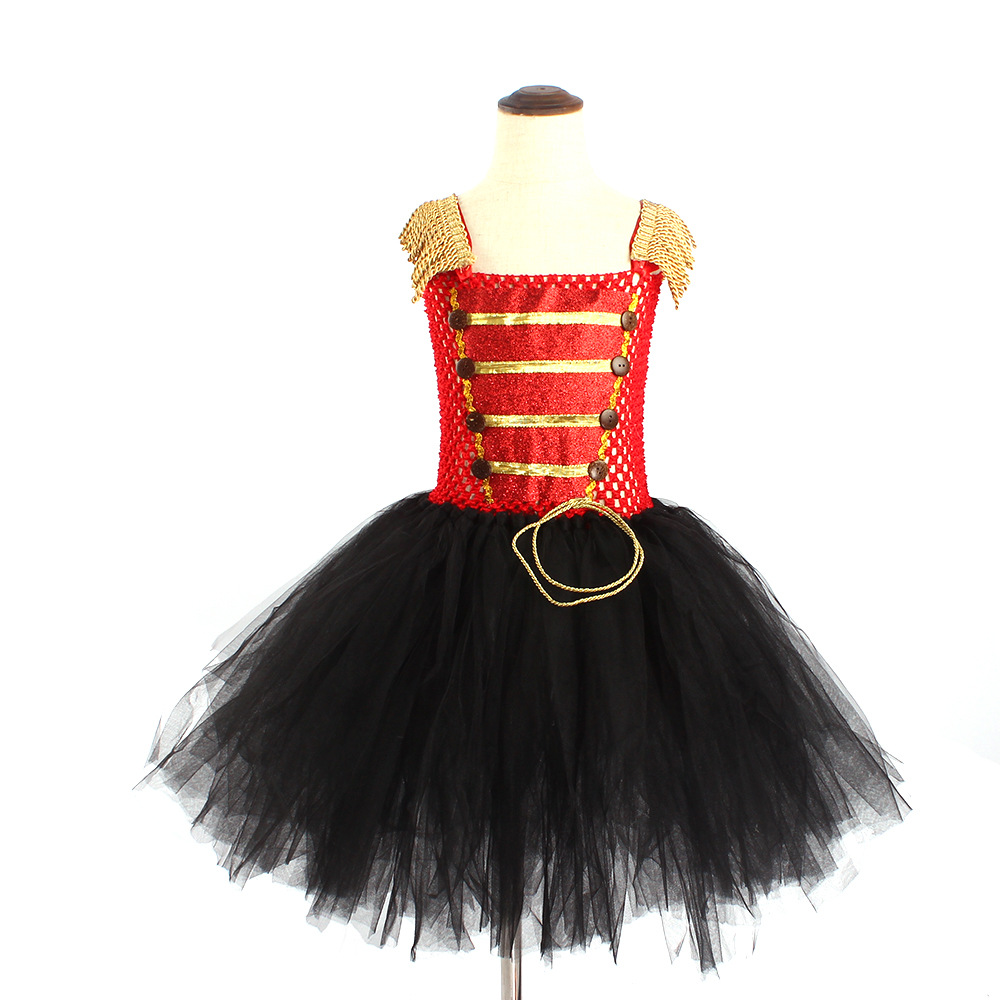 2022 Summer Girls Nutcracker Cosplay Tutu Dress with Accessories Halloween Party or Carnival Costumes for Kids alx