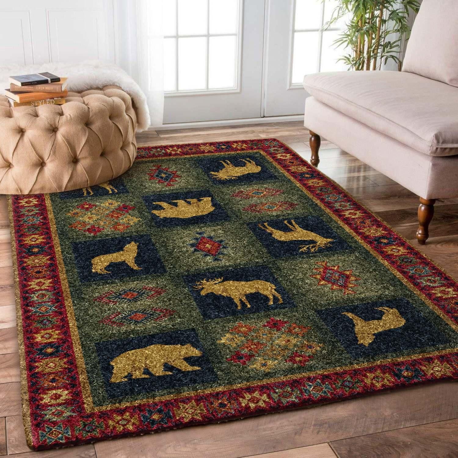 Wild Animals Native Hn0710210R Rug