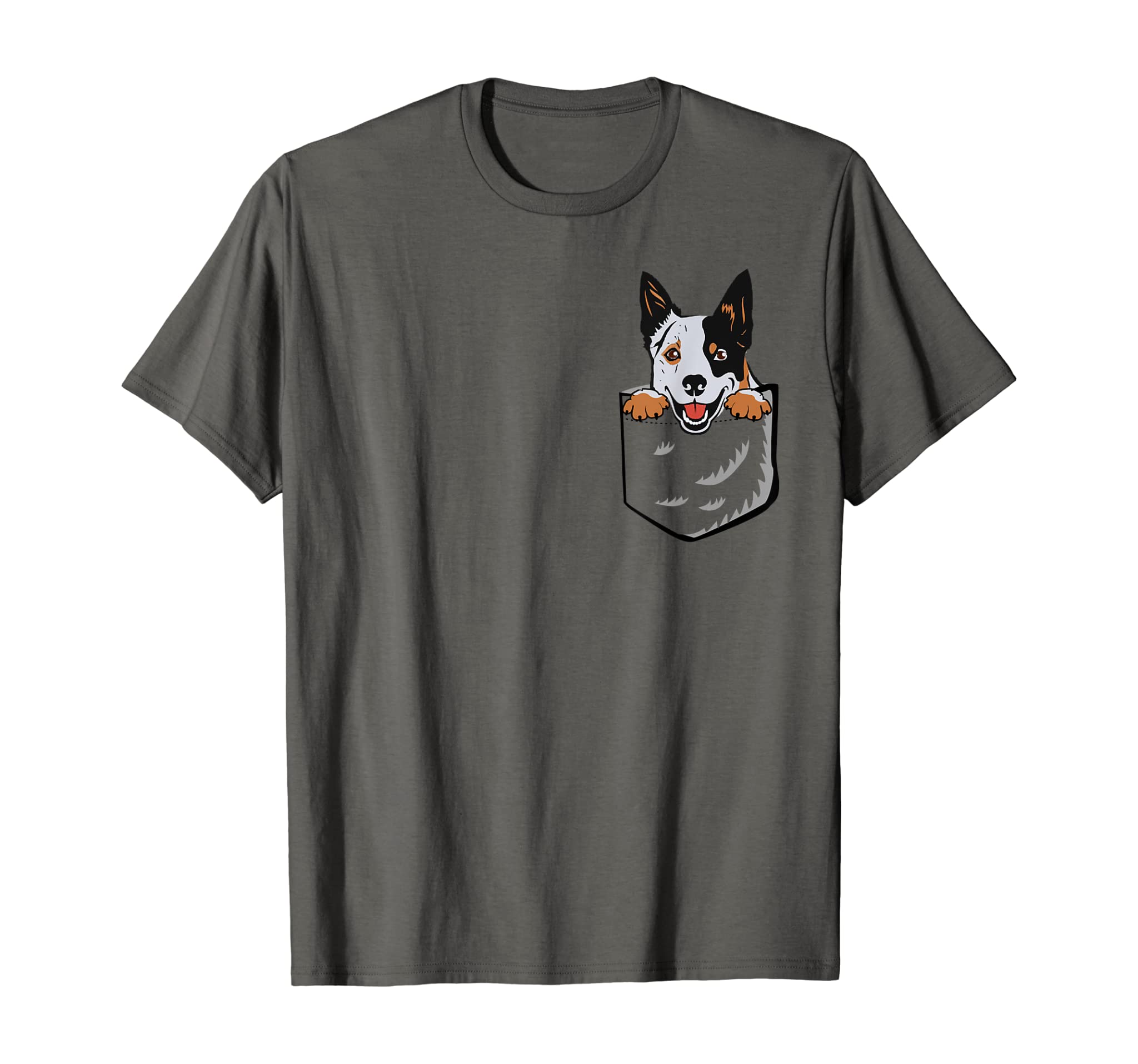 Adorable Little Australian Cattle Dog In The Pocket T-shirt