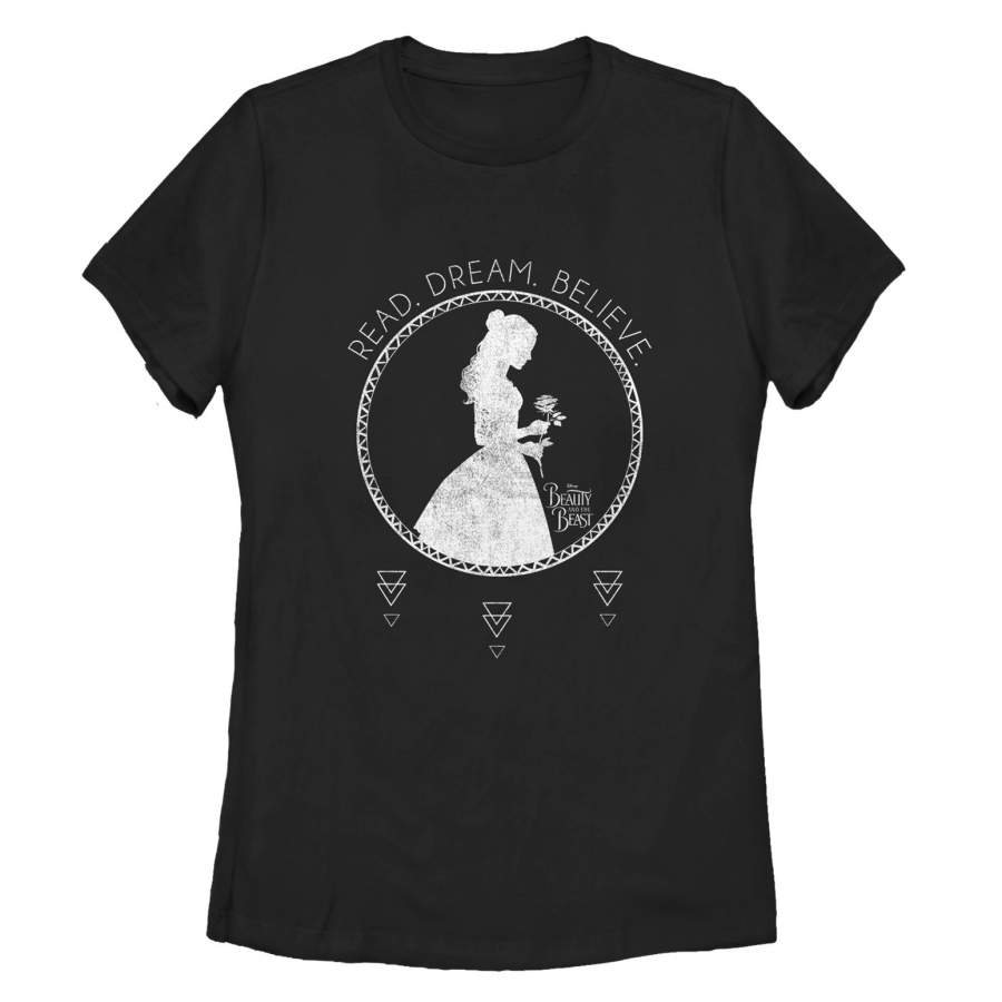 Beauty and the Beast Women’s Read Dream T-Shirt