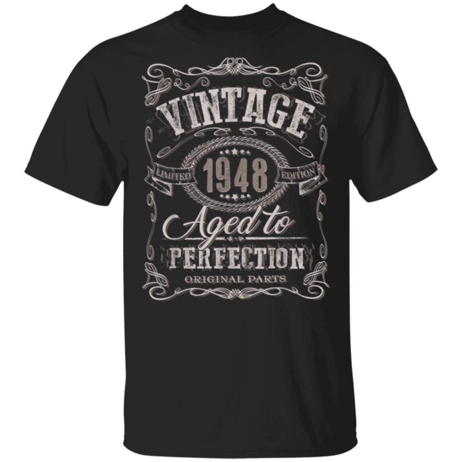 72nd Birthday gift idea Vintage 1948 72 year old present TShirt father’s day t shirts