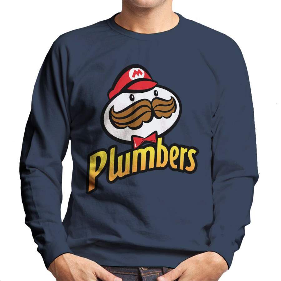 Super Mario Pringles Mario Men’s Sweatshirt