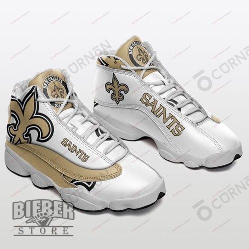 New Orleans Saints Shoes Personalized Air JD13 Sneakers Perfect Gift