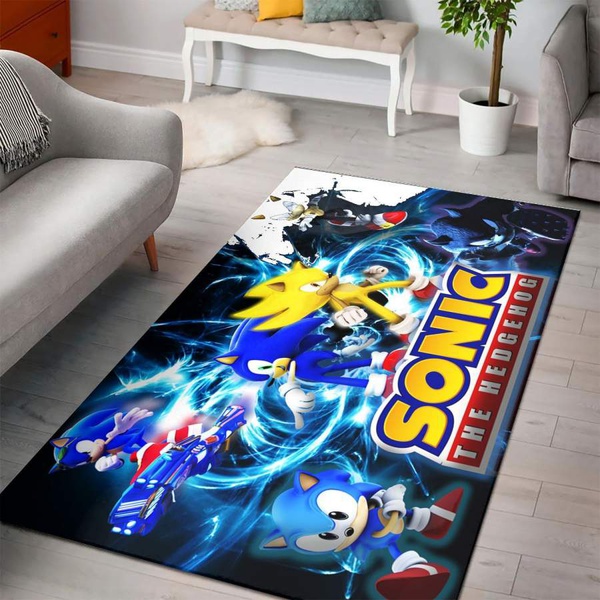 Sonic the Hedgehog Area Rug, Movie OFD 200220