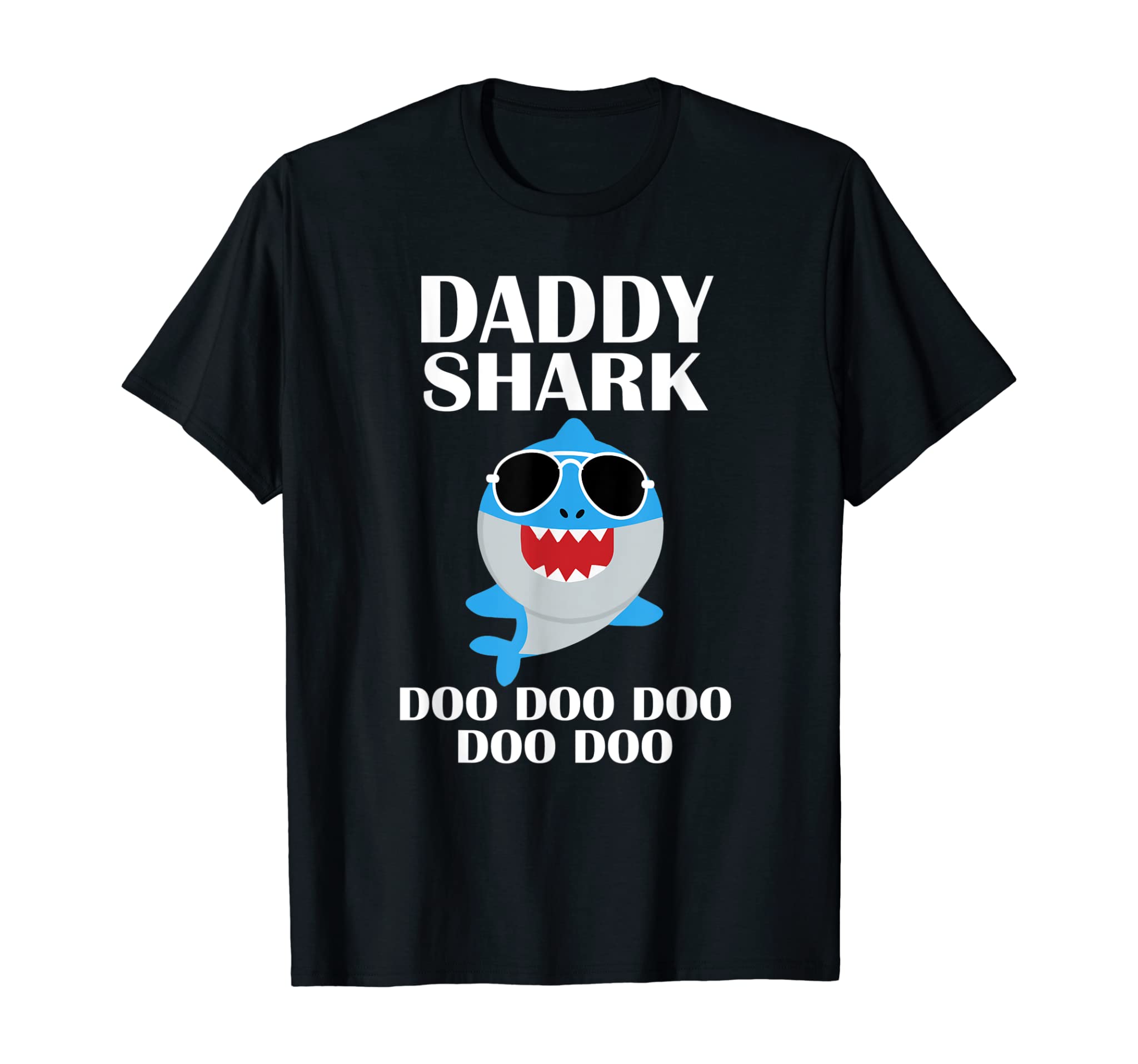 Daddy Shark Shirt Doo Doo Doo Fathers Day Daddy Birthday