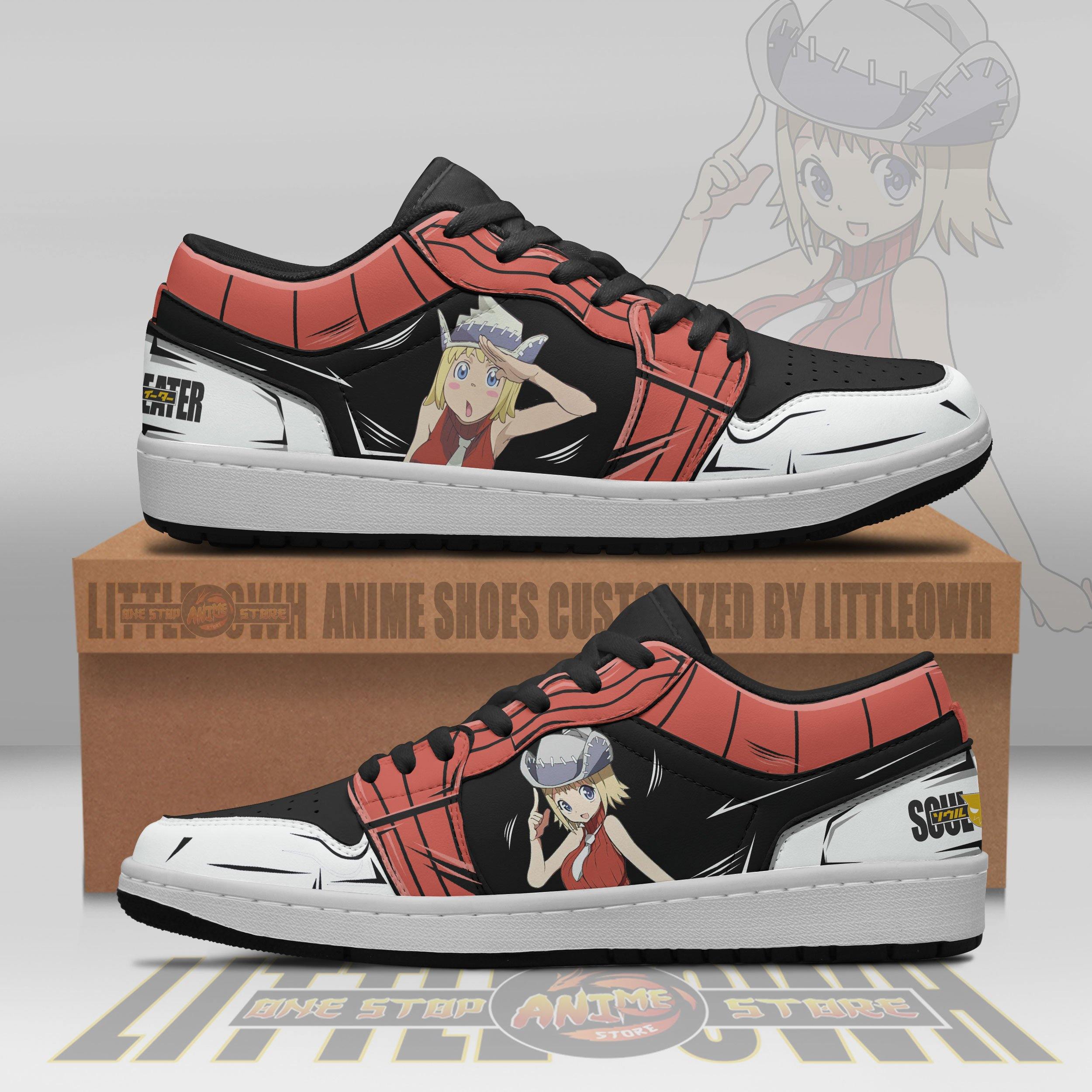 Patricia Thompson Shoes Soul Eater Jd Low Sneakers Custom Anime