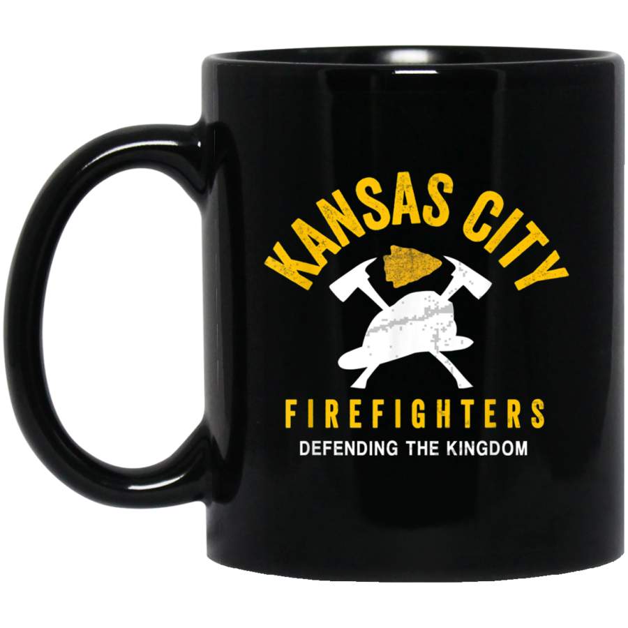 KC Red Firefighter Kansas City Red Sports Fan Gear Mug