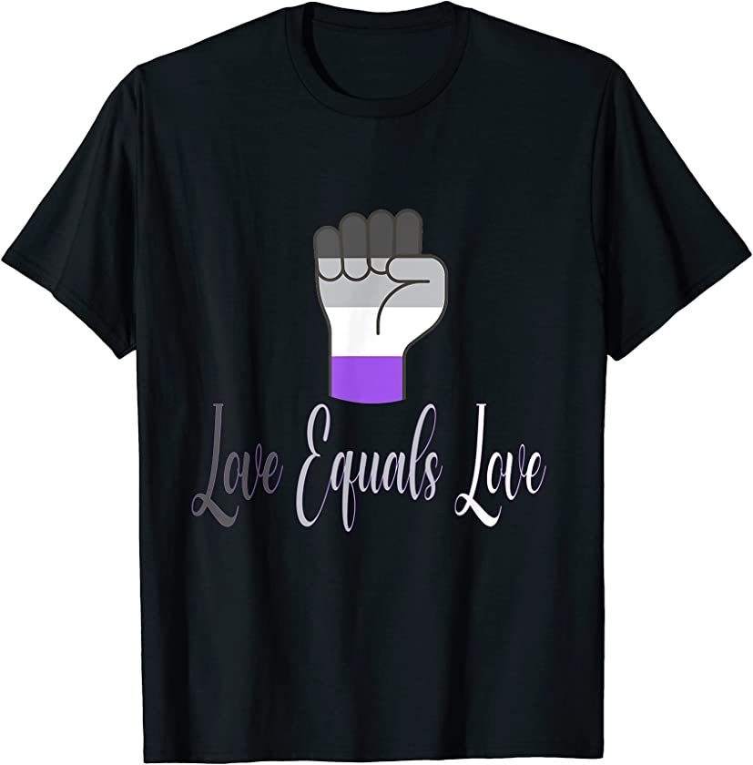 African American Asexual Fist, Pride Month Asexual Pride T-Shirt