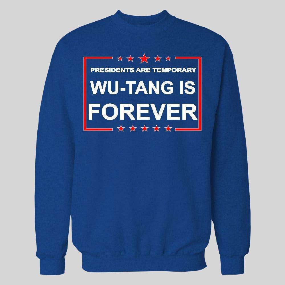PRESIDENTS ARE TEMPORARY SHAOLIN CLAN IS FOREVER NEW YORK RAP HOODIE / SWEATSHIRT