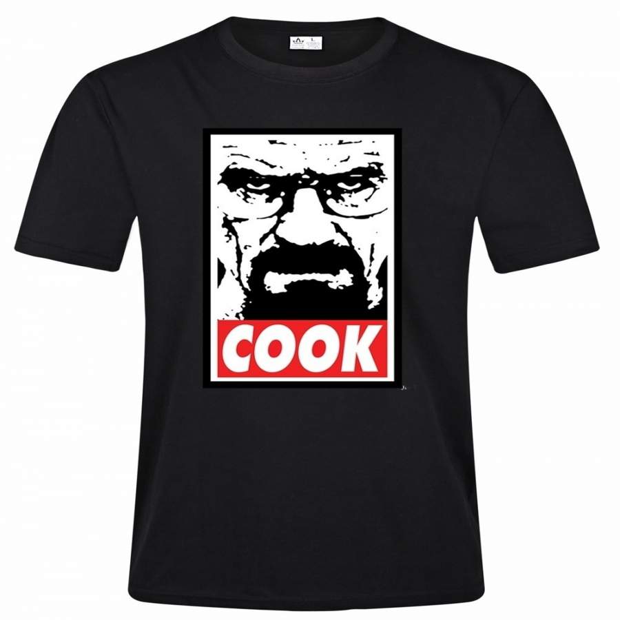 Cook Heisenberg Breaking Bad Tribute Men’s T Shirt Fashion Casual High Quality Tops Tee Shirts