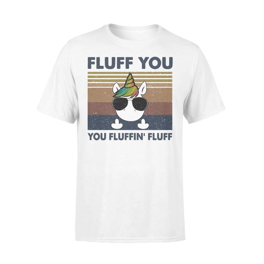 Unicorn Fluff You You Fluffin Fluff Vintage T-shirt