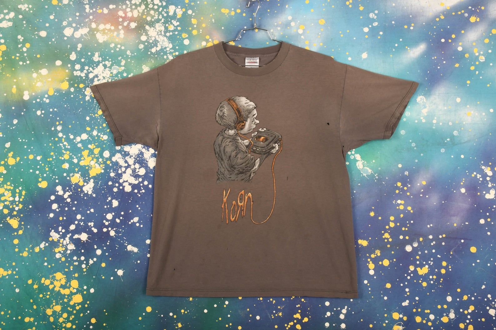 Korn Follow The Leader Tour TShirt Love Art USA