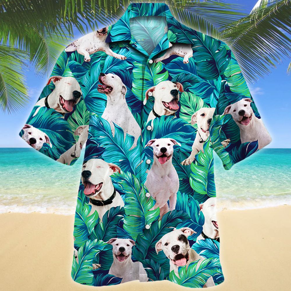 Dogo Argentino Dog Lovers Hawaiian Shirt Ha86110