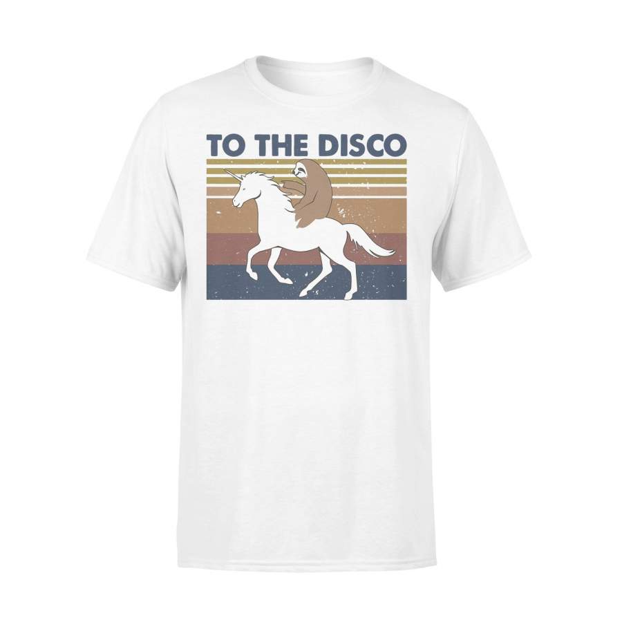 Horse And Sloth To The Disco Vintage T-shirt