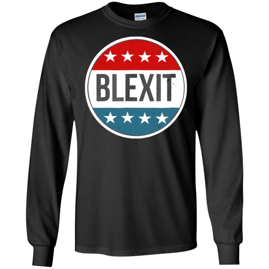 AGR Blexit Shirt – Distressed Vintage Shirt LS shirt