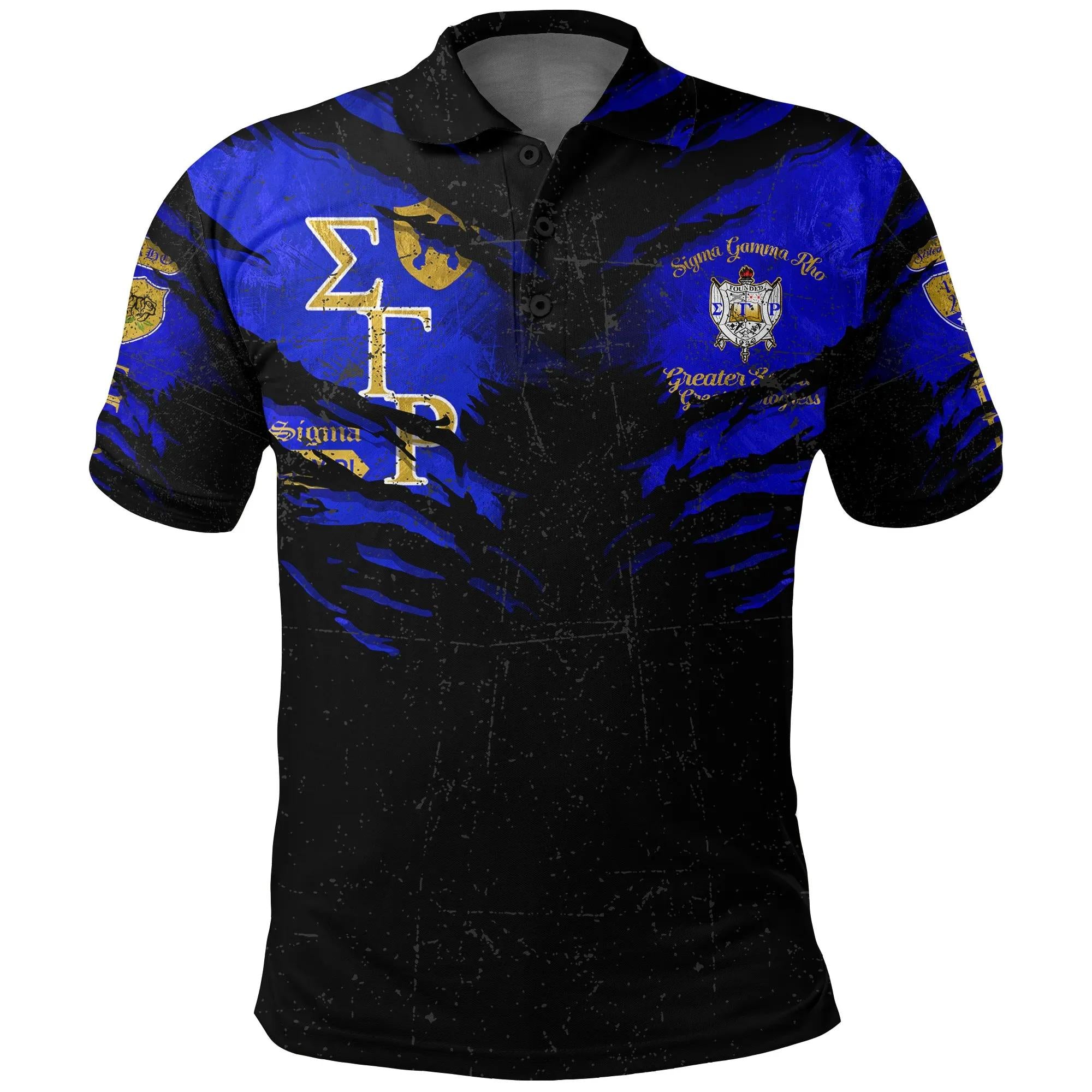 Sigma Gamma Rho In Me Polo Shirt – Special Grunge Style A31