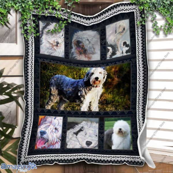 Old English Sheepdog Blanket