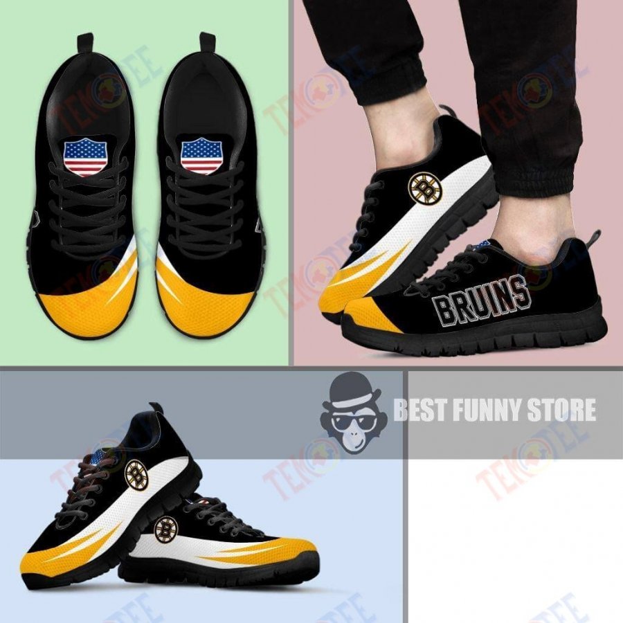 Mens Womens Boston Bruins Sneakers Awesome T Logo Sneaker Running Shoes For Men Women TDT314