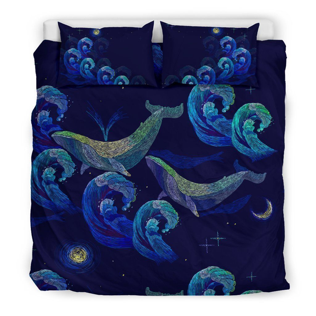 Blue Whale Bedding Set Th Hoodie Bt09