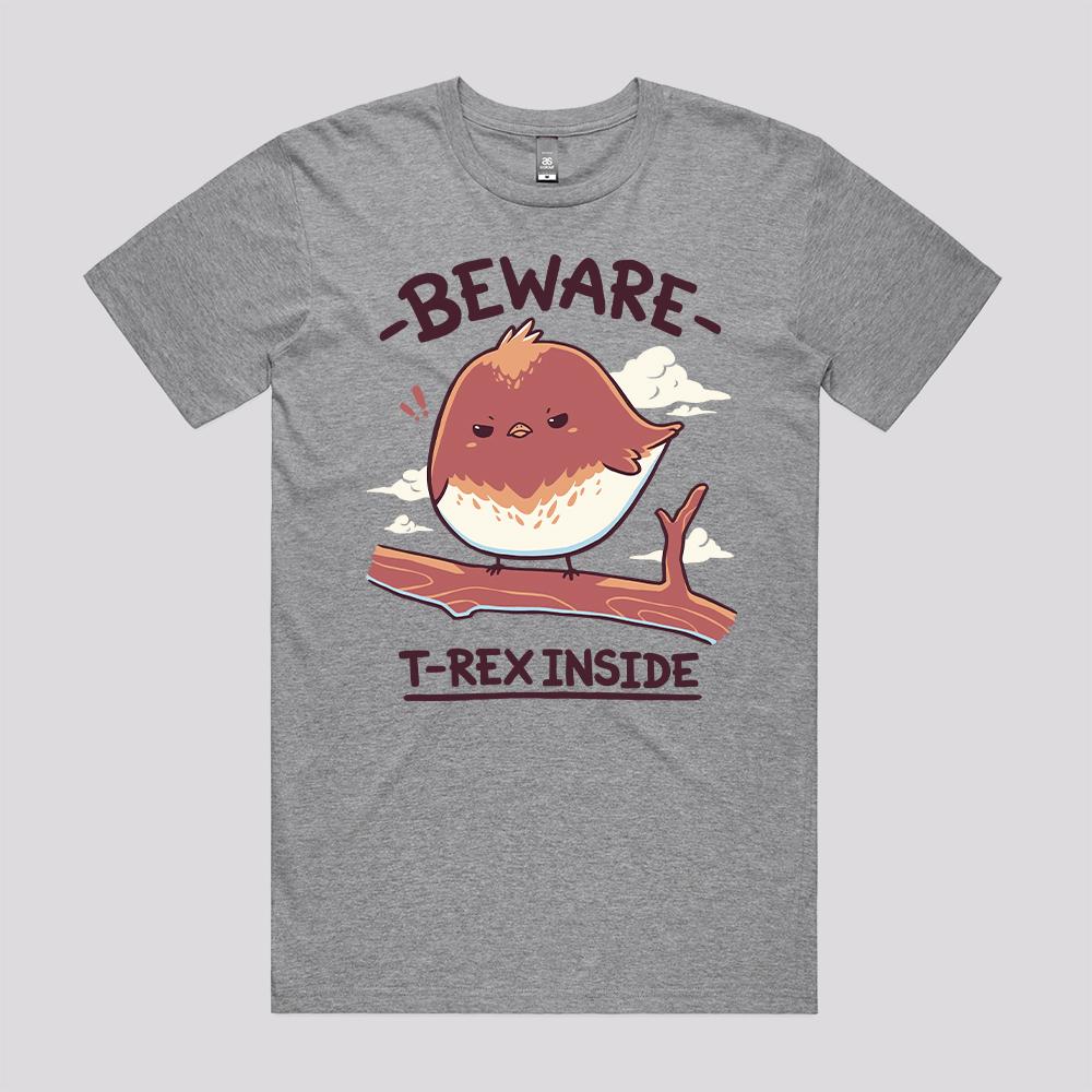 T-Rex Inside T-Shirt