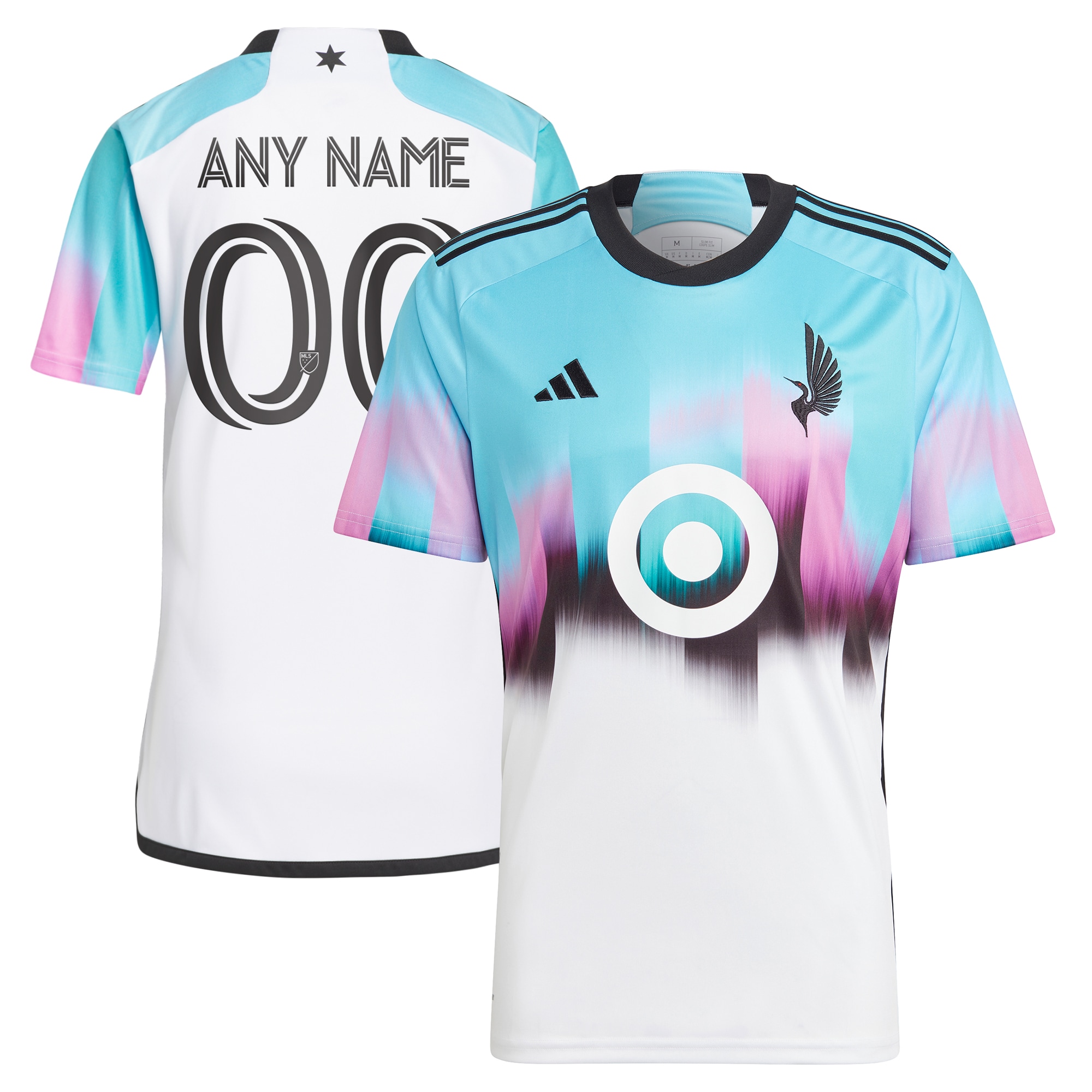 Minnesota United FC 2023 The Northern Lights Kit Replica Custom Jersey – White