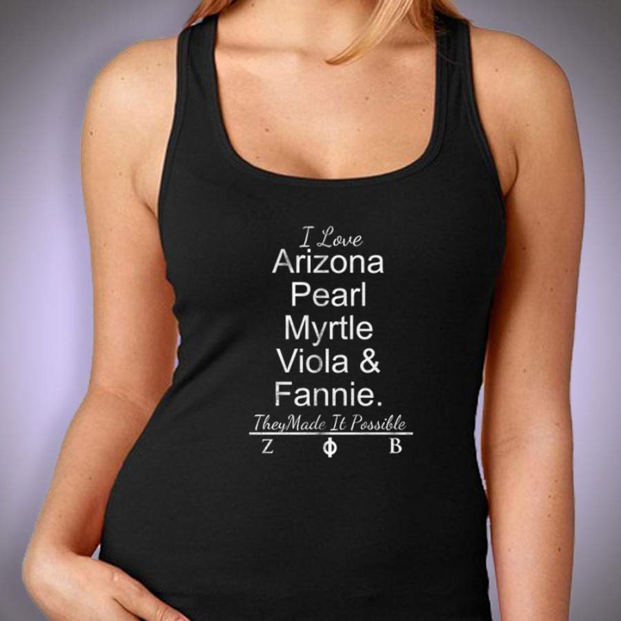 Z Phi B Zeta Phi Beta Sorority Founders Women’S Tank Top