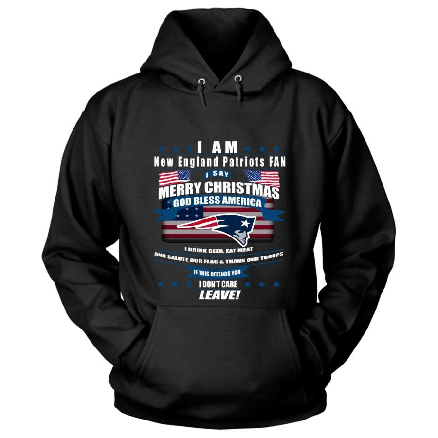 God Bless America T Shirt, New England Patriots T Shirt – Hoodie