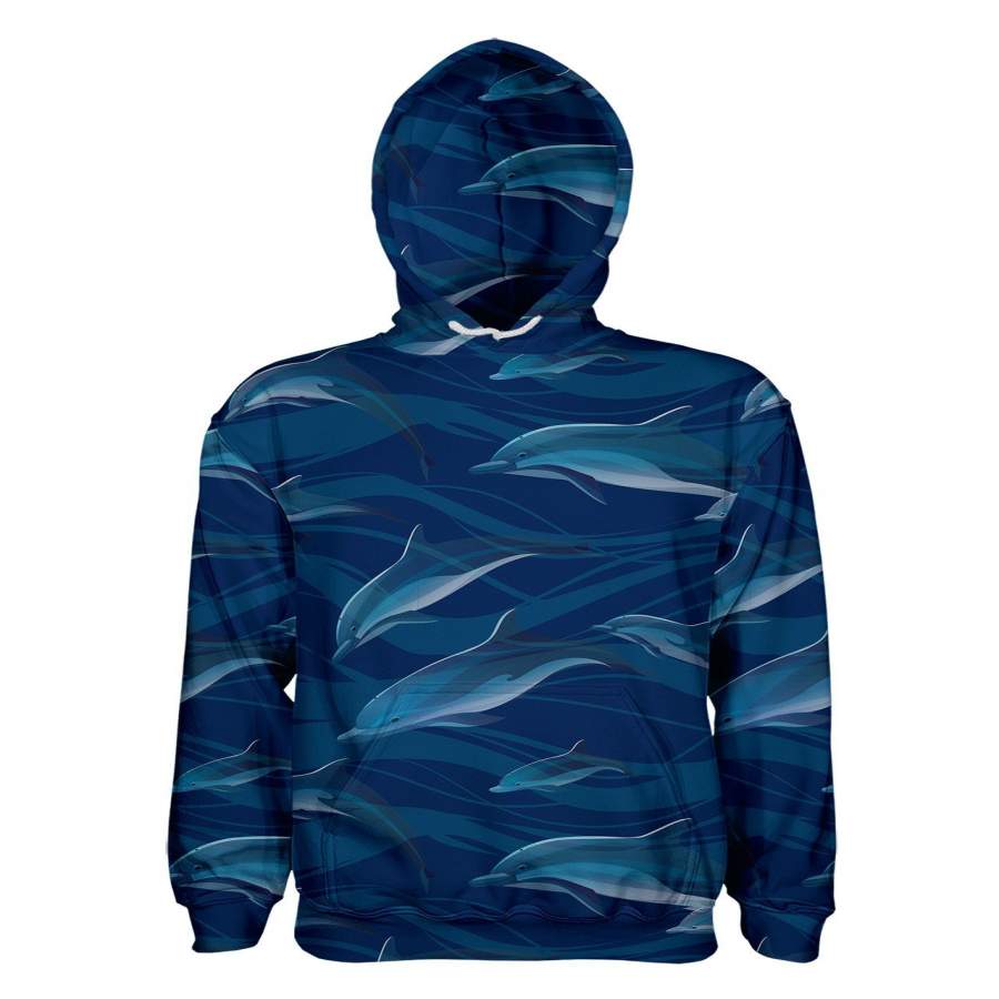 DOLPHIN Women’s Pullover Hoodie