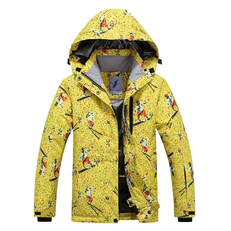 Boy Ski Clothing Windproof Waterproof Warm Jacket Cotton Snowboard Hiking Trekking Moutaining Outdoor Soprts Windbreaker Coat alx