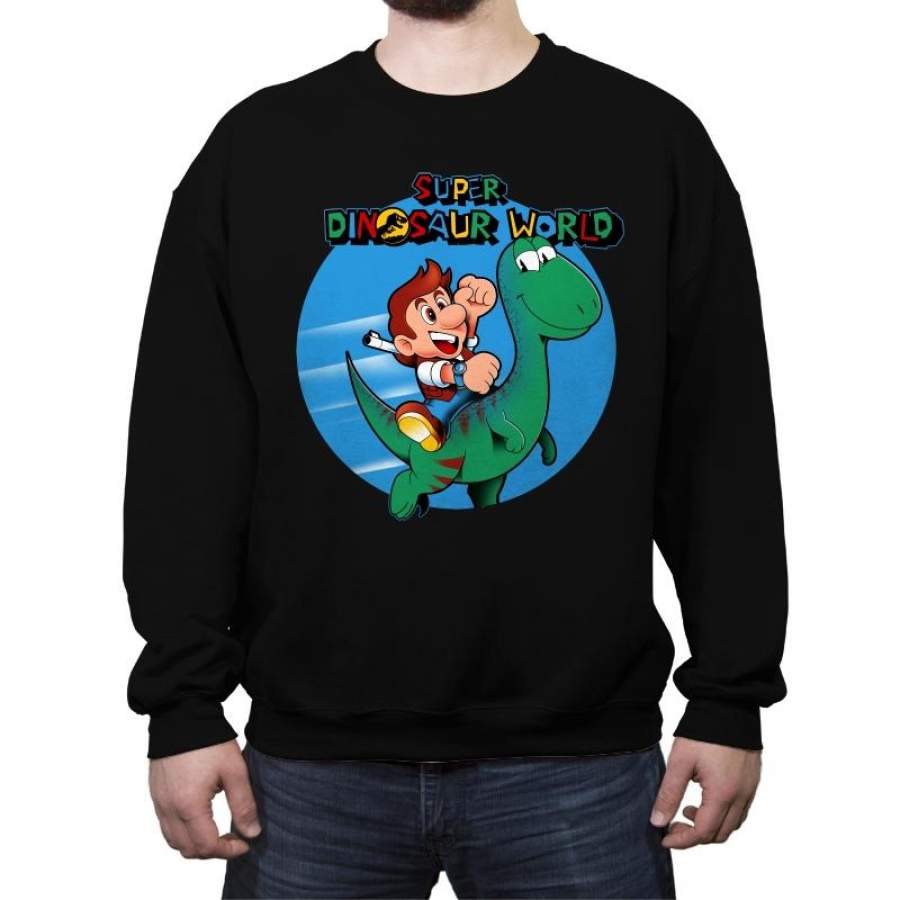 Super Dinosaur World – Crew Neck Sweatshirt